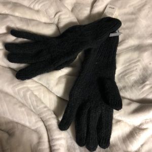 Point touch knit gloves from aerie